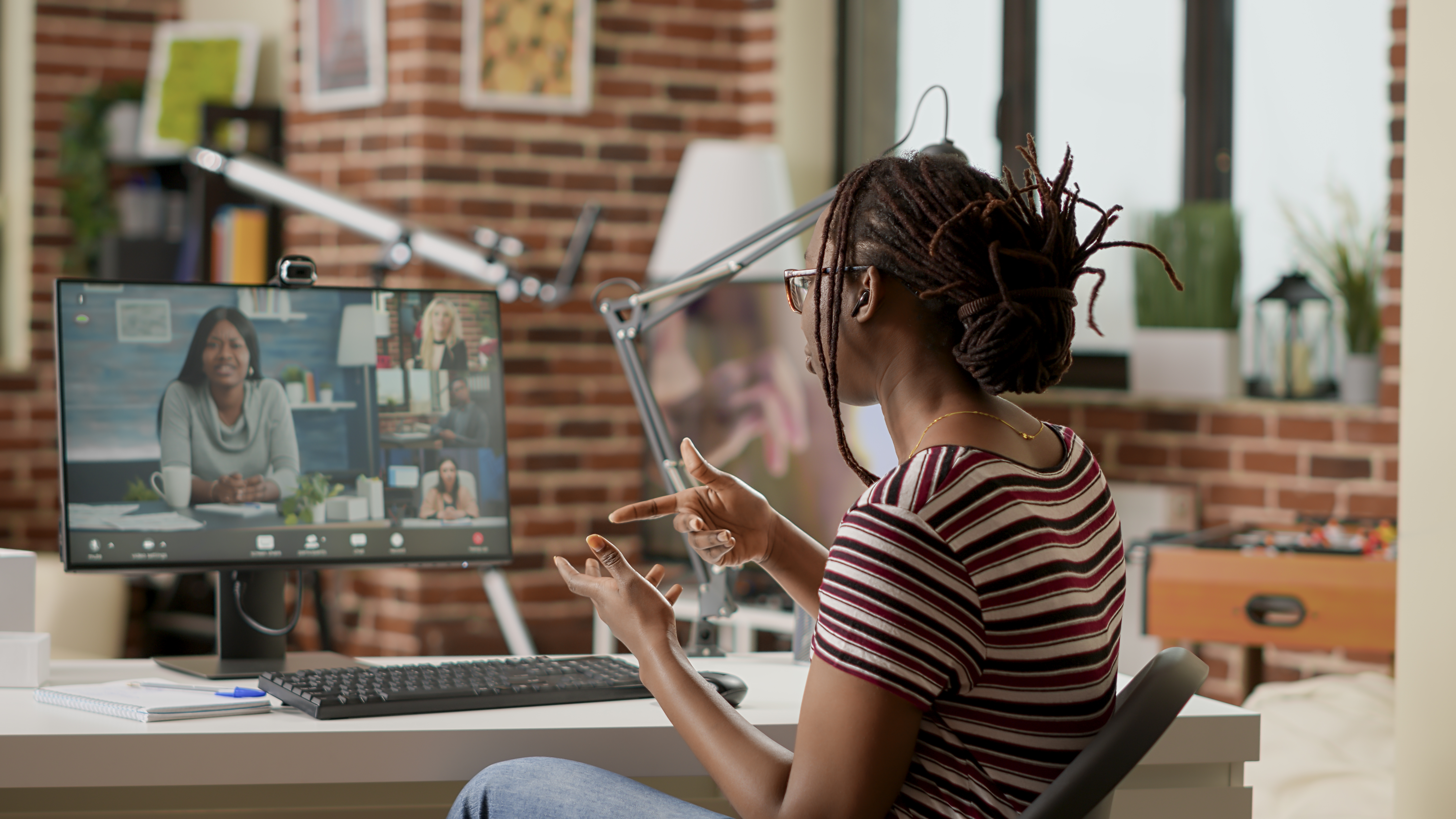 Student learning online